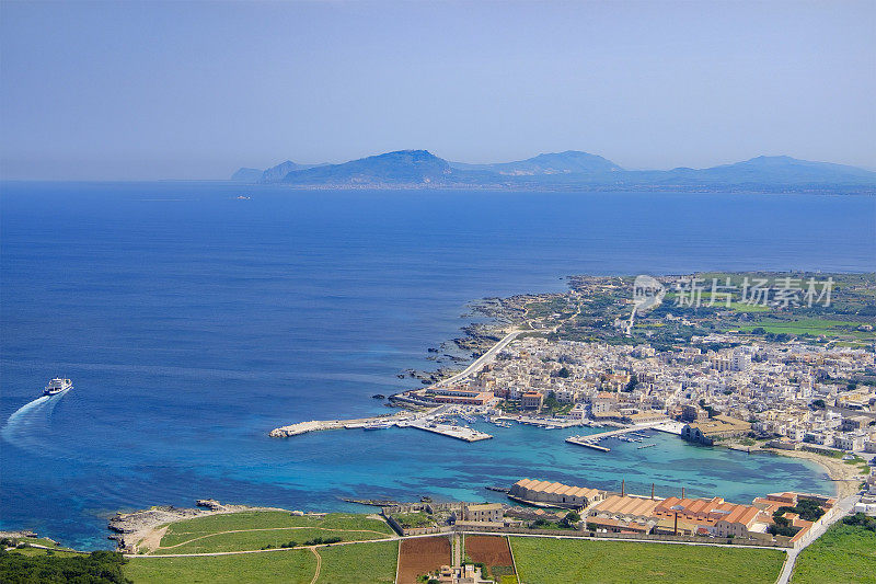 Favignana, Egadi群岛(意大利西西里岛)的主岛